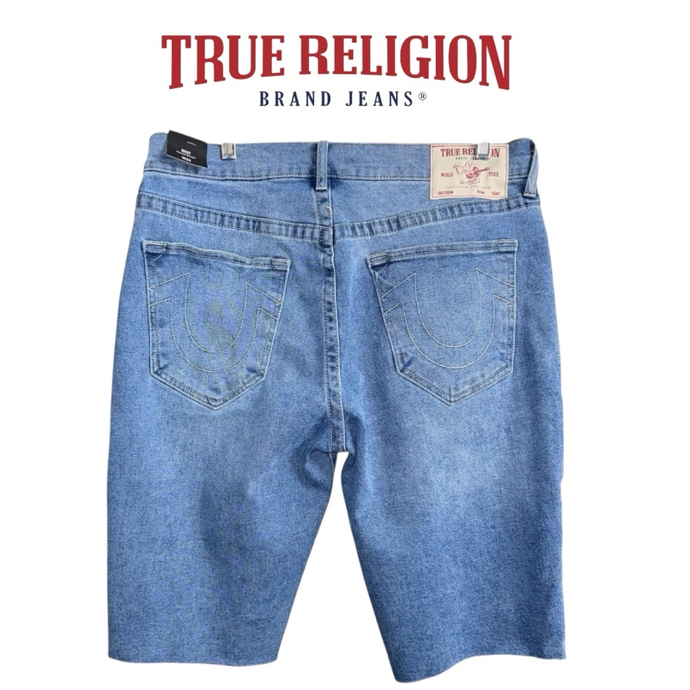 COPY - True Religion (NWT) Men’s Ricky, Relaxed Straight Denim Shorts, Size 34